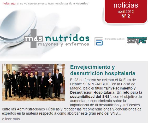 Newsletter Abril 2012