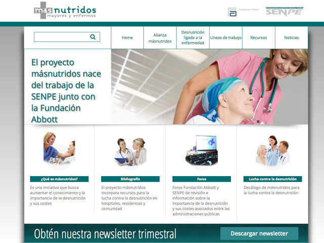 Nace la web www.alianzamasnutridos.es